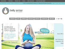 Tablet Screenshot of bellyarmor.com